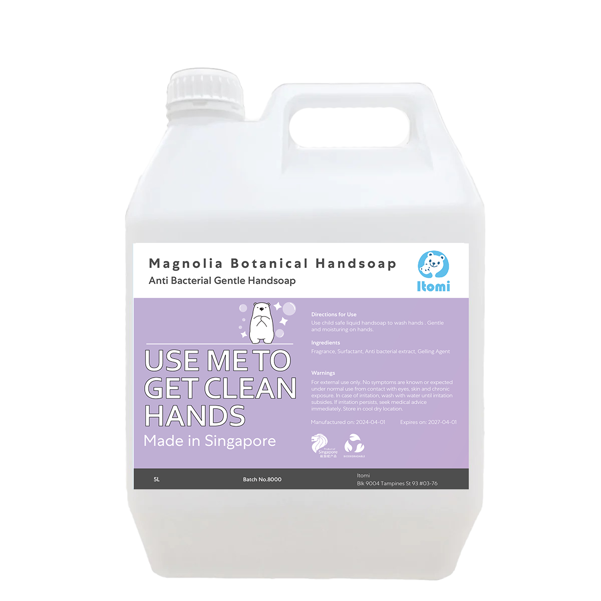 Itomi Magnolia Botanical Handwash