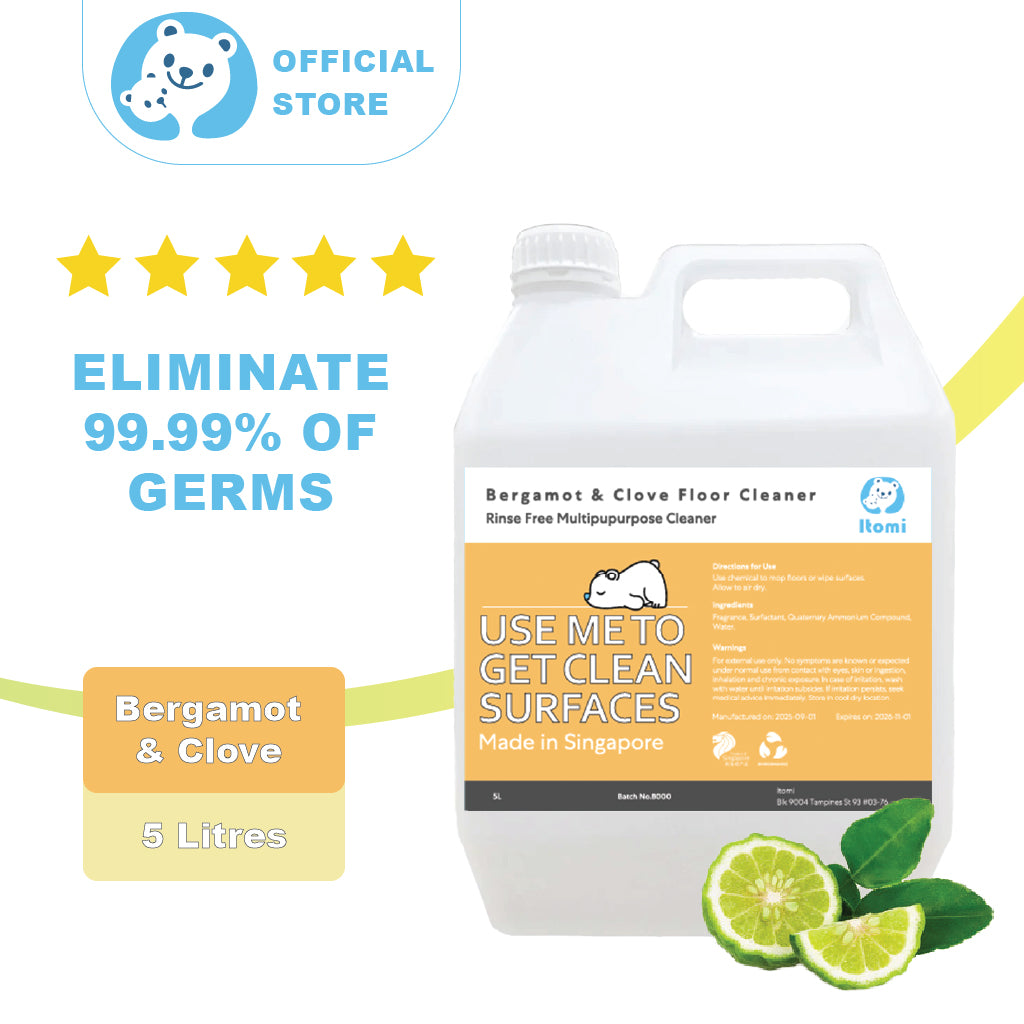 Bergamot and Clove Floor Cleaner | Deter Cockroaches